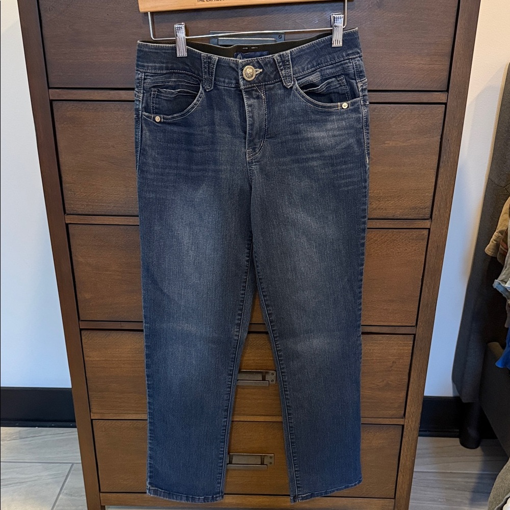 Democracy “Ab” solution Classic Blue Women's Straight Leg Jeans